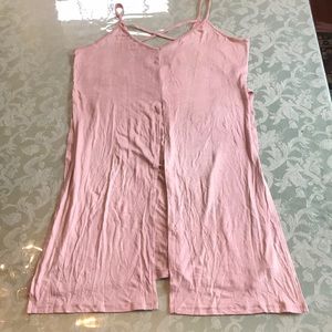 SALE Charlotte Russe Long Slit Tank Top